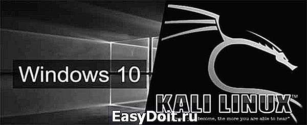 Как установить kali linux на windows 10