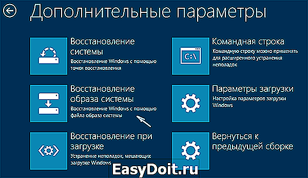 Восстановление образа. Создать портфель в Windows 10.